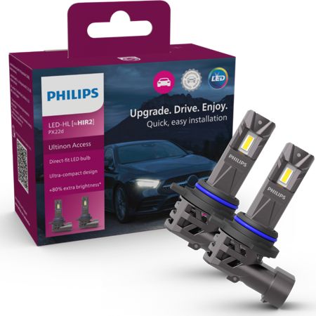Philips Ultinon Access: Migliora la tua illuminazione auto con lampadine LED