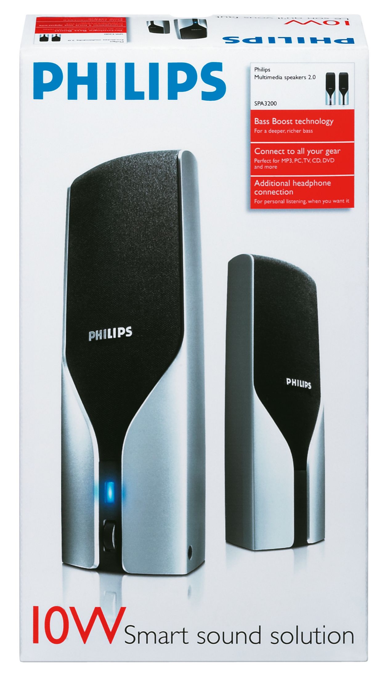 Philips pc best sale speakers 2.0