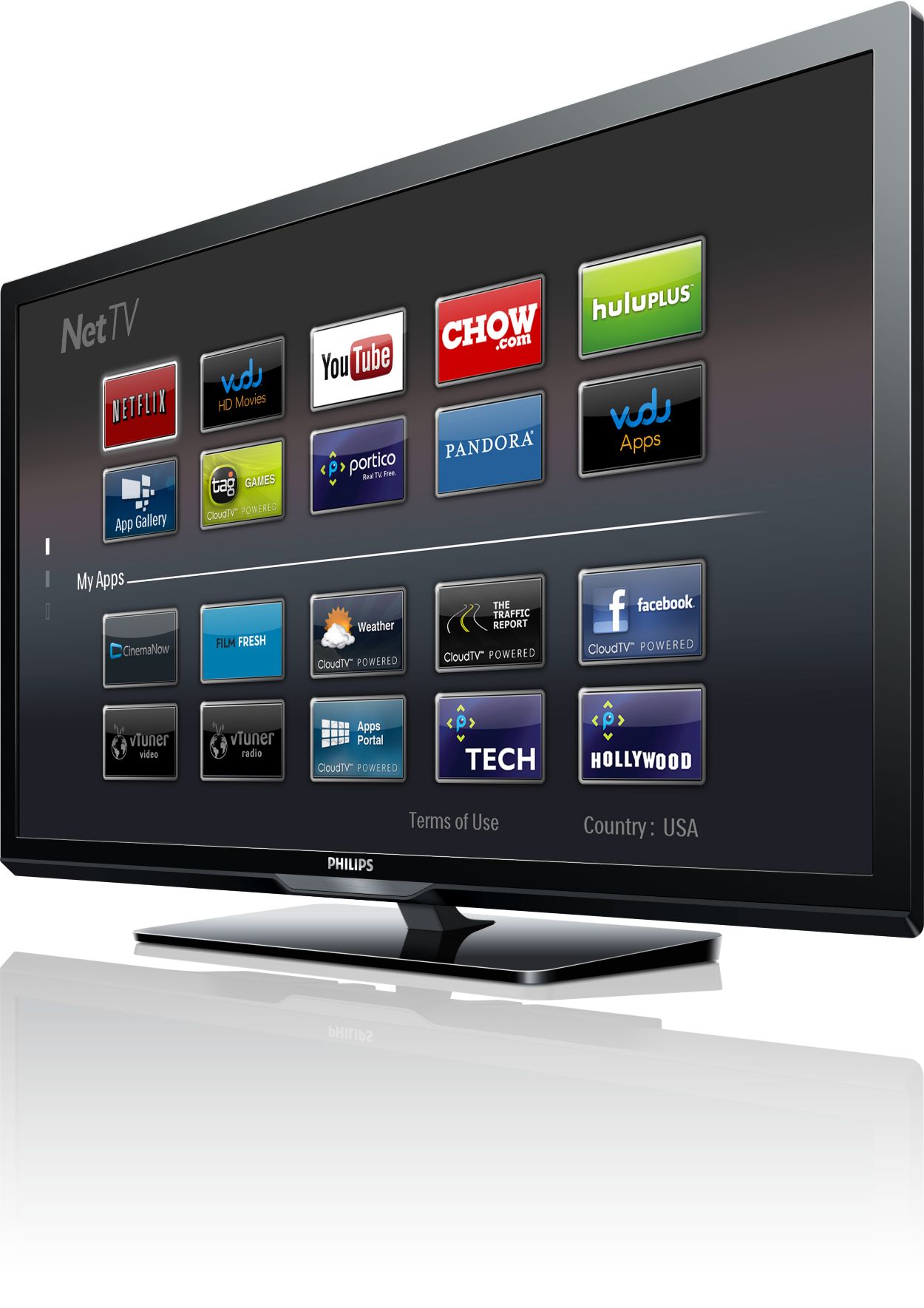 3000 series LED-LCD TV 46PFL3908/F7 | Philips