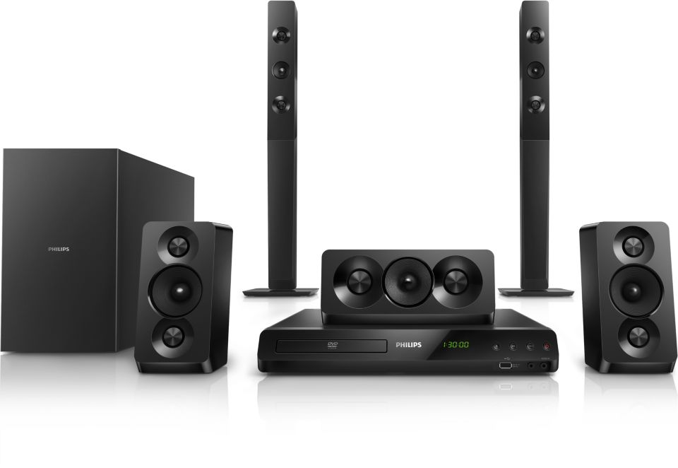 Philips dvd best sale home theatre