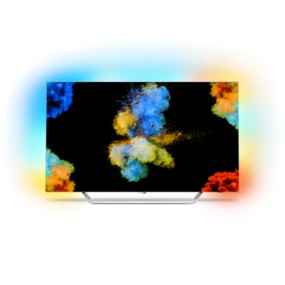 Labai plonas 4K UHD OLED „Android“ televizorius