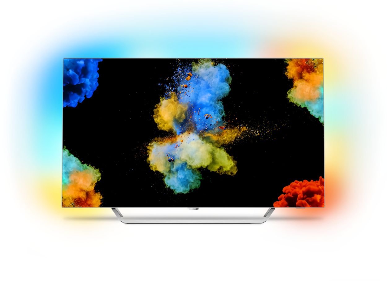 Android TV 4K OLED Ultra HD plano