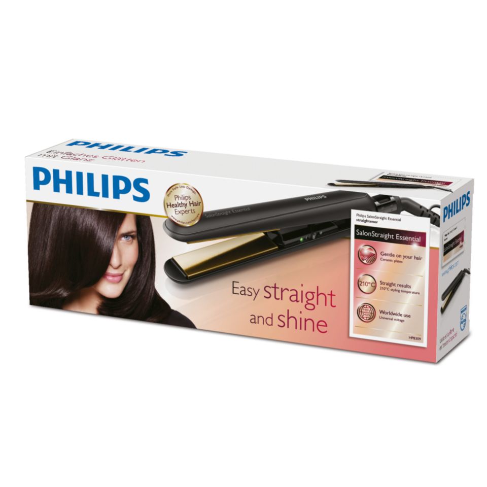 Philips hair straightener salon straight clearance essential