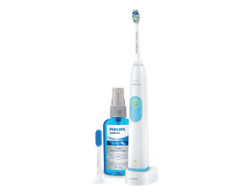 Removes up to 6X more plaque*