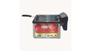 Prevents burnt food particles for cleaner and tastier frying