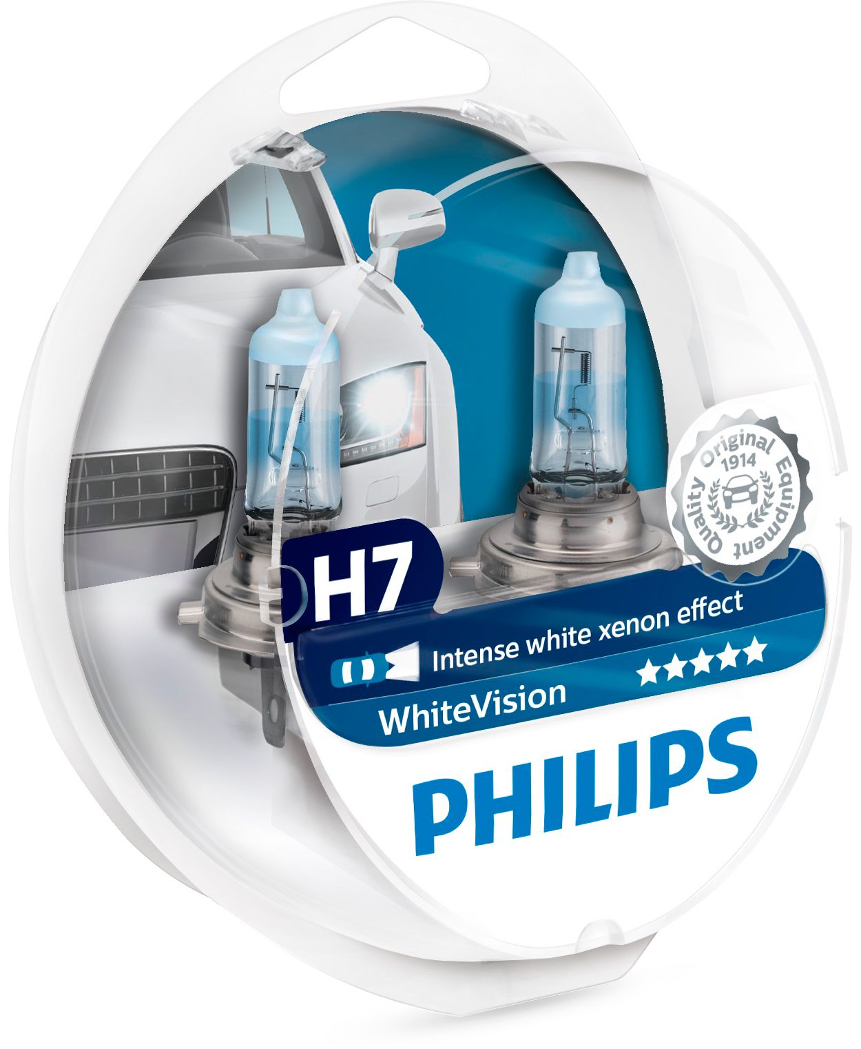 PHILIPS Standlicht Glühbirne W5W 12V 5W intence white xenon effect