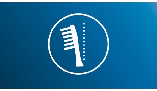 Vinklet skaft hjælper med nem rensning af vanskelige områder