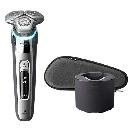 S9933/50 Shaver series 9000 搭载 SkinIQ 技术的干湿两用电动剃须刀