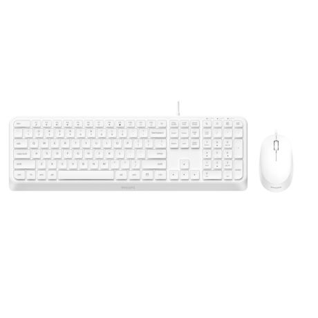 SPT6207W/21 2000 series Kombination af tastatur og mus med ledning