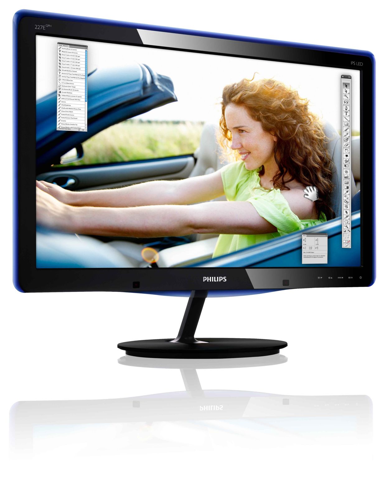 PHILIPS - PHILIPS 227E モニター LCD monitor, LED backlight 227E4LHAB/05 | Philips