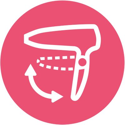 Tay cầm có thể gập lại để giúp bạn dễ dàng mang theo