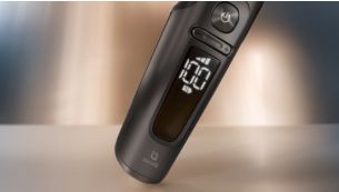 Digital display with intuitive icons for convenience & ease