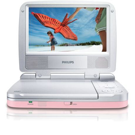 PET721C/12  DVD player portabil