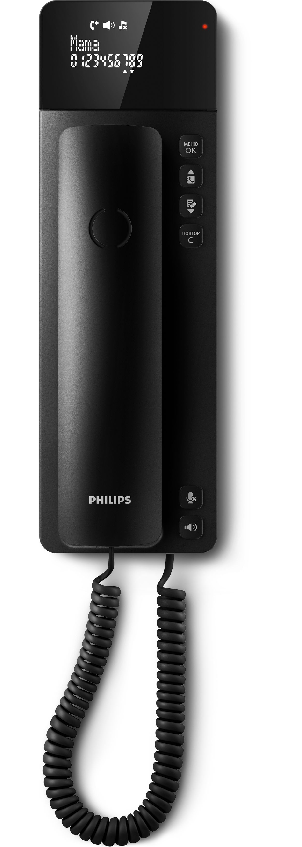 Стильный проводной телефон Scala M110B/51 | Philips