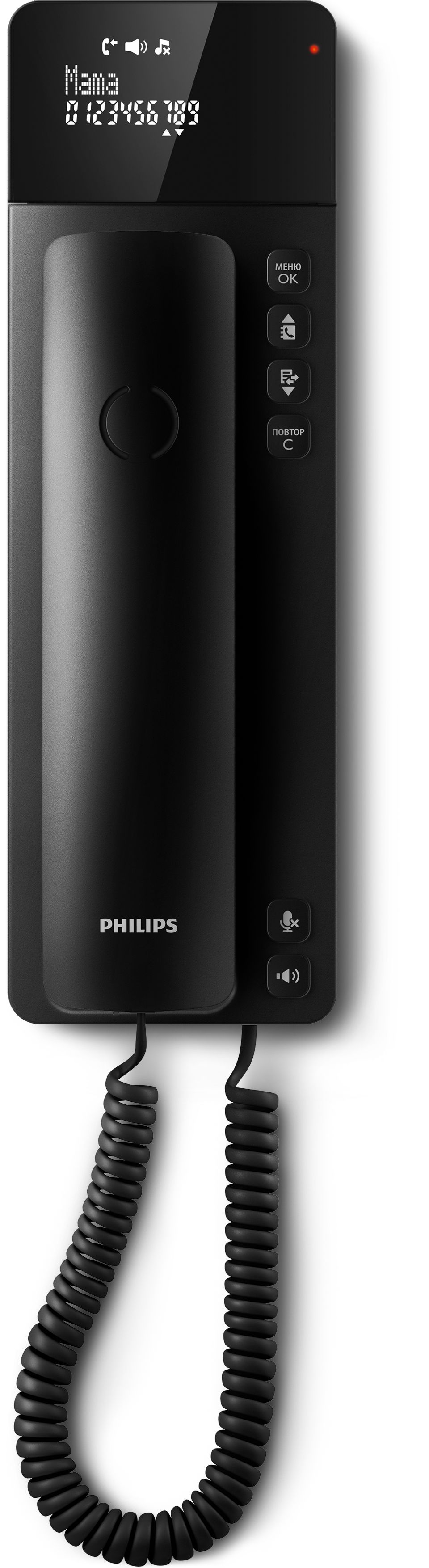 Стильный проводной телефон Scala M110B/51 | Philips