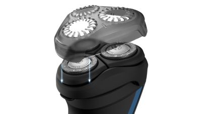 Lihtsasti külgeklõpsatav kate paaripäevase habeme kujundamiseks