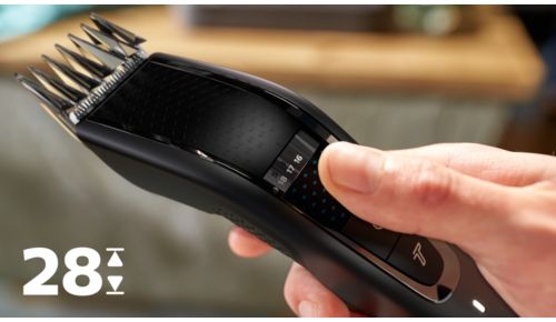 Justerer til forskellige længdeindstillinger