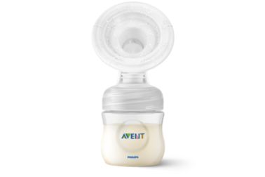 Manual breast pump for comfortable expressing