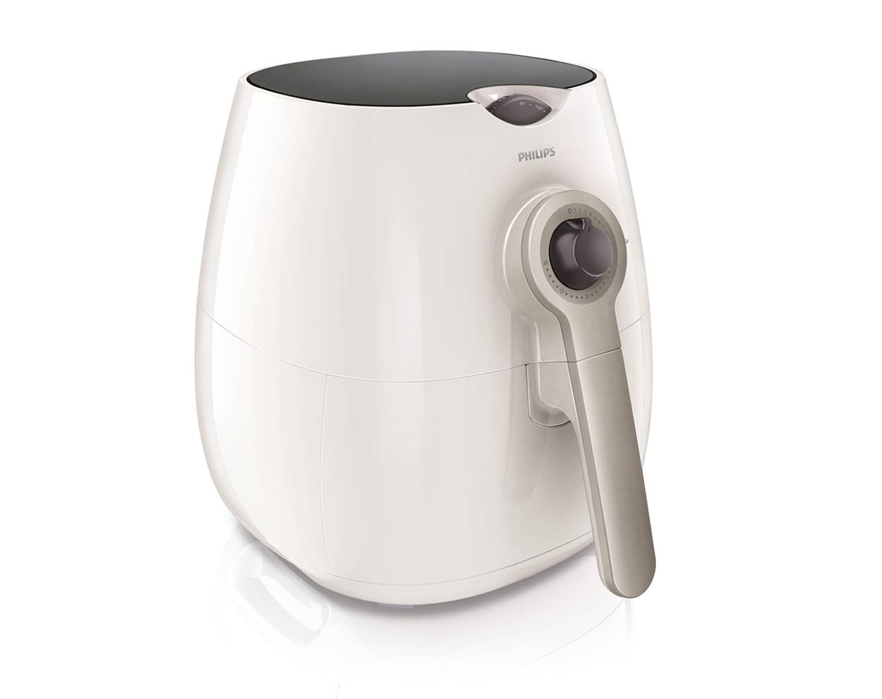 Philips Air Fryer Viva Collection - Adjustable Temperature Control up to  390 Degrees, Dishwasher-Safe - White Silk 