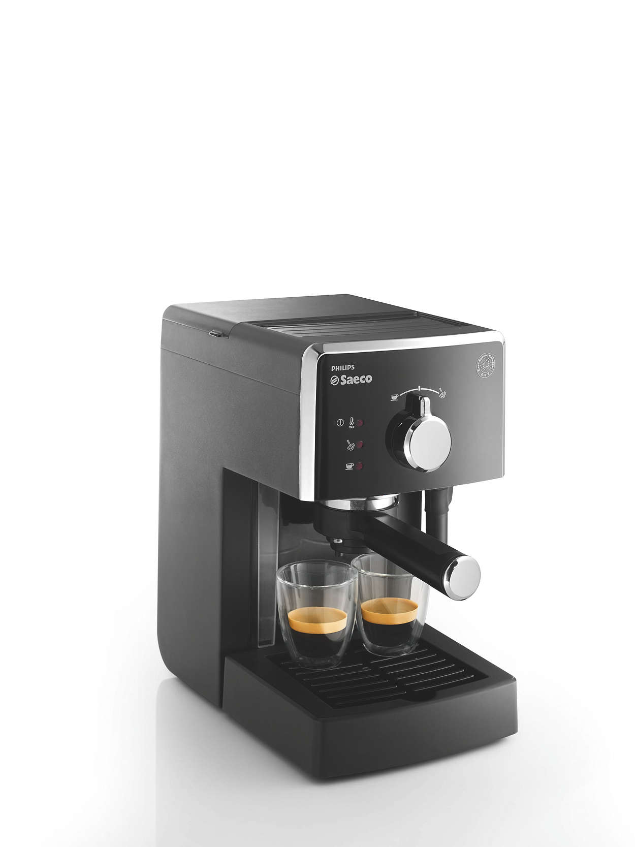 Saeco Poemia HD8423/19 macchina per caffè Libera installazione Macchina per espresso Nero 1 L Automatica 
