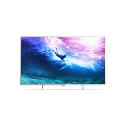 Televisor LED 4K UHD plano con tecnología Android