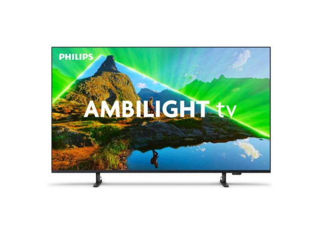 Philips TV 2024: 8389 Serie (Standfüße erhöhte Position)