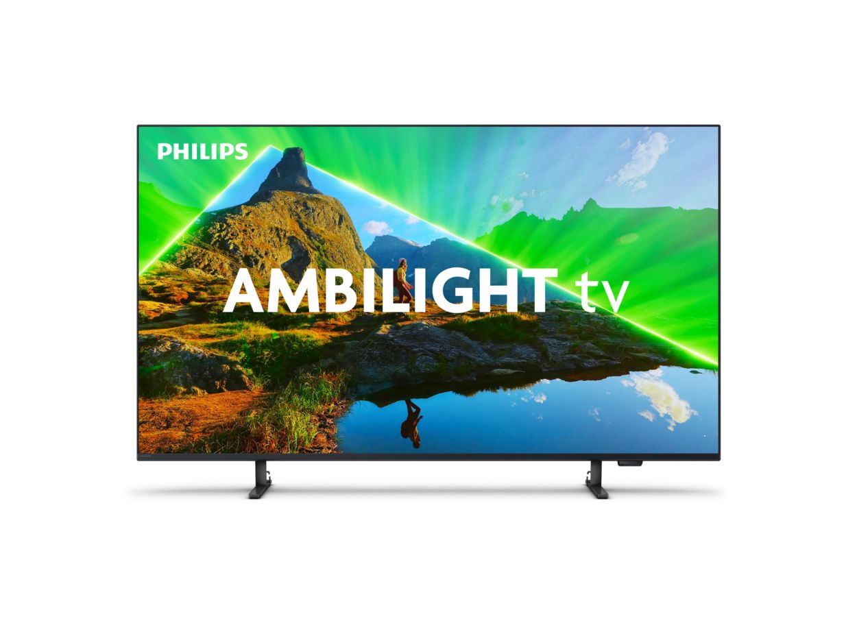 Televízor s funkciou Ambilight a rozlíšením 4K