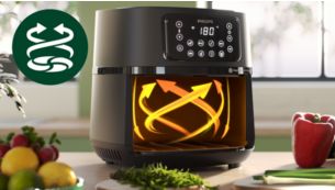 Healthy frying with Rapid Air technology