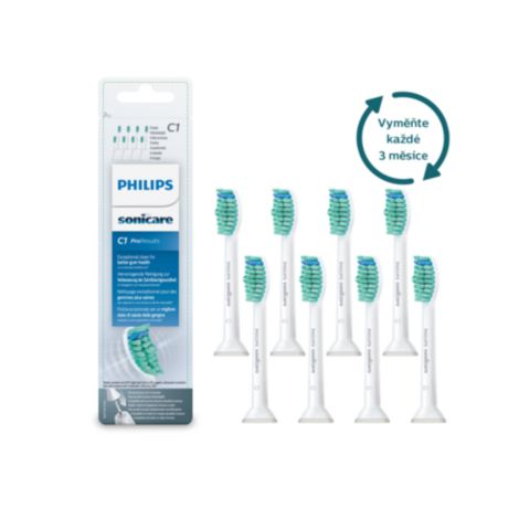 HX6018/07 Philips Sonicare ProResults Hlavice sonického kartáčku standardní velikost 8 ks