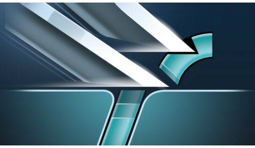 Afeitadora con Súper Sistema Levanta y Corta para un afeitado apurado y confortable