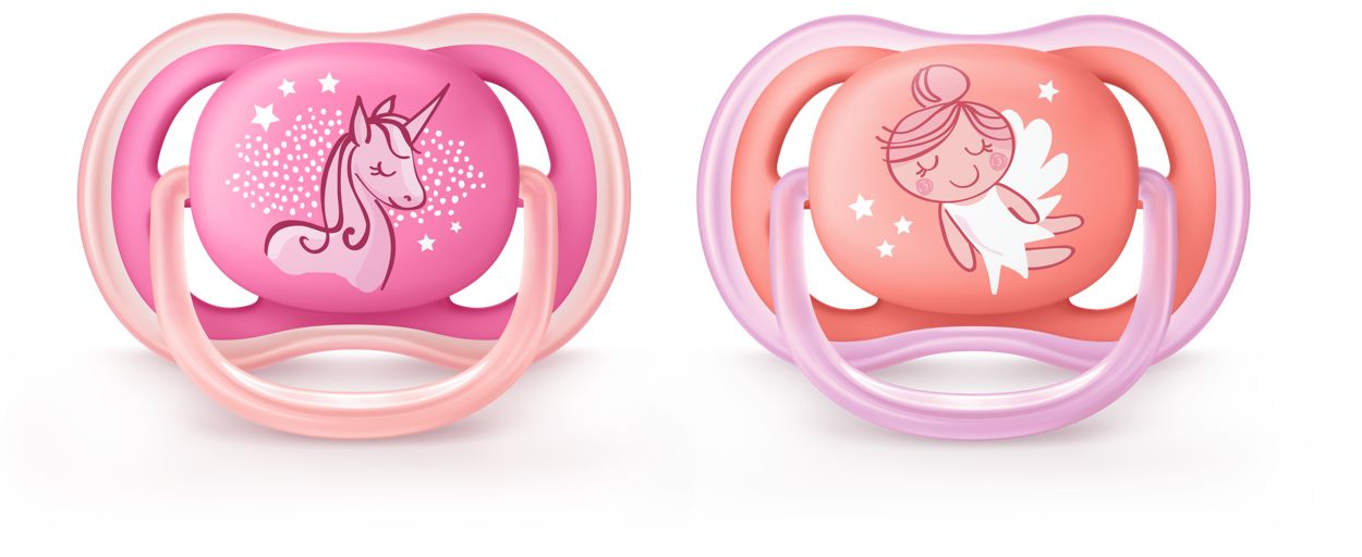 A light, breathable pacifier