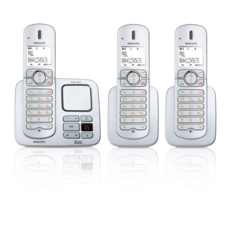 CD5653S/38 Perfect sound Telesekreterli kablosuz telefon