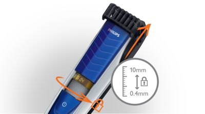 O botão de zoom "trava" o ajuste escolhido