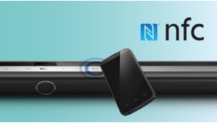 Jednodotykové ovládání pomocí chytrých telefonů s technologií NFC pro snadné párování Bluetooth