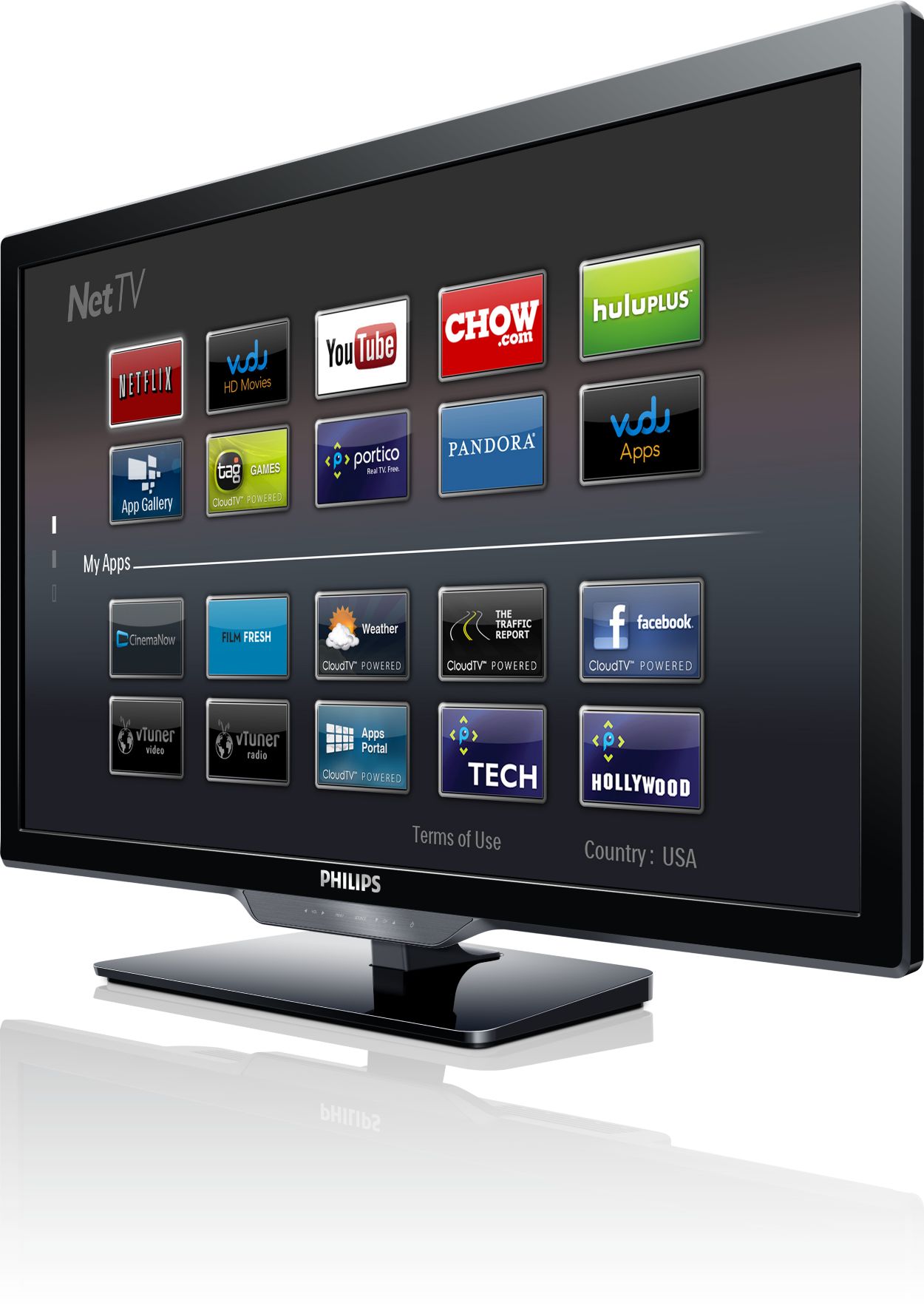 4000 series LED-LCD TV 32PFL4908/F7 | Philips
