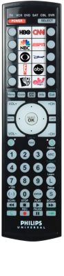 Télécommande universelle avec icônes