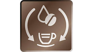 Scegli il gusto del caffè regolando la durata della preinfusione