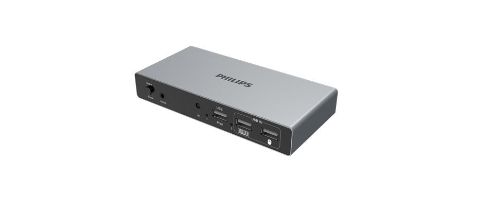 HDMI 转换开关，2 个输入和 1 个 HDMI 输出。