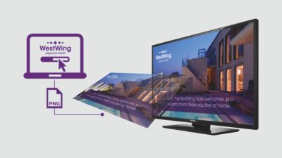 Greet your guests with a customisable welcome page