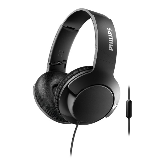 BASS Headphones with mic SHL3175BK 00 Philips