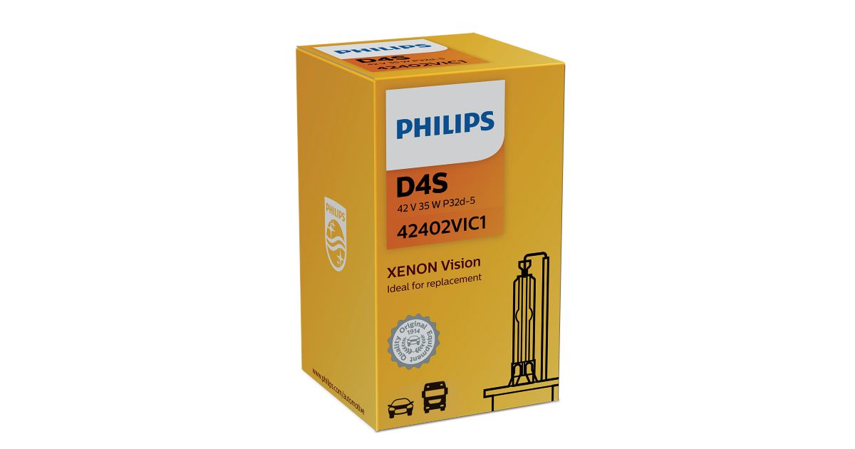 Vision Lâmpadas automotivas de xénon 42402VIC1/40 | Philips
