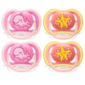 A light, breathable pacifier