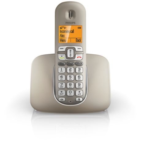 XL3901S/51 SoClear Juhtmeta telefon