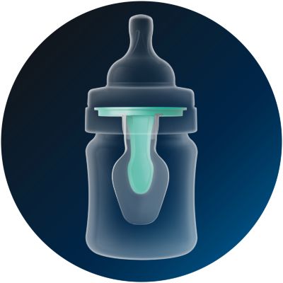 Helps baby swallow less air with AirFree vent