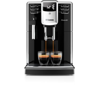 Saeco Incanto Espresso Machine with 15 bars of pressure, Milk Frother and  intergrated grinder Black HD8911/48 - Best Buy