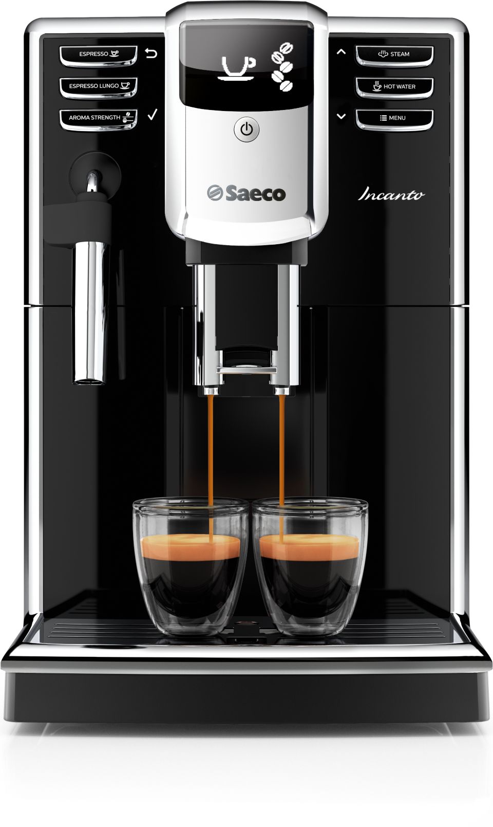 Saeco Incanto HD8911/01 Cafetera Express Automática Negra