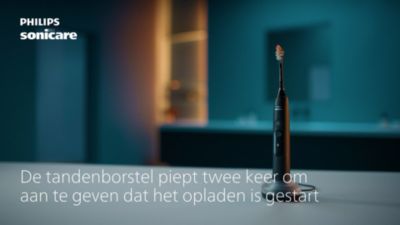 Opladen met de standaard