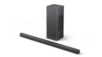 Soundbar with wireless subwoofer