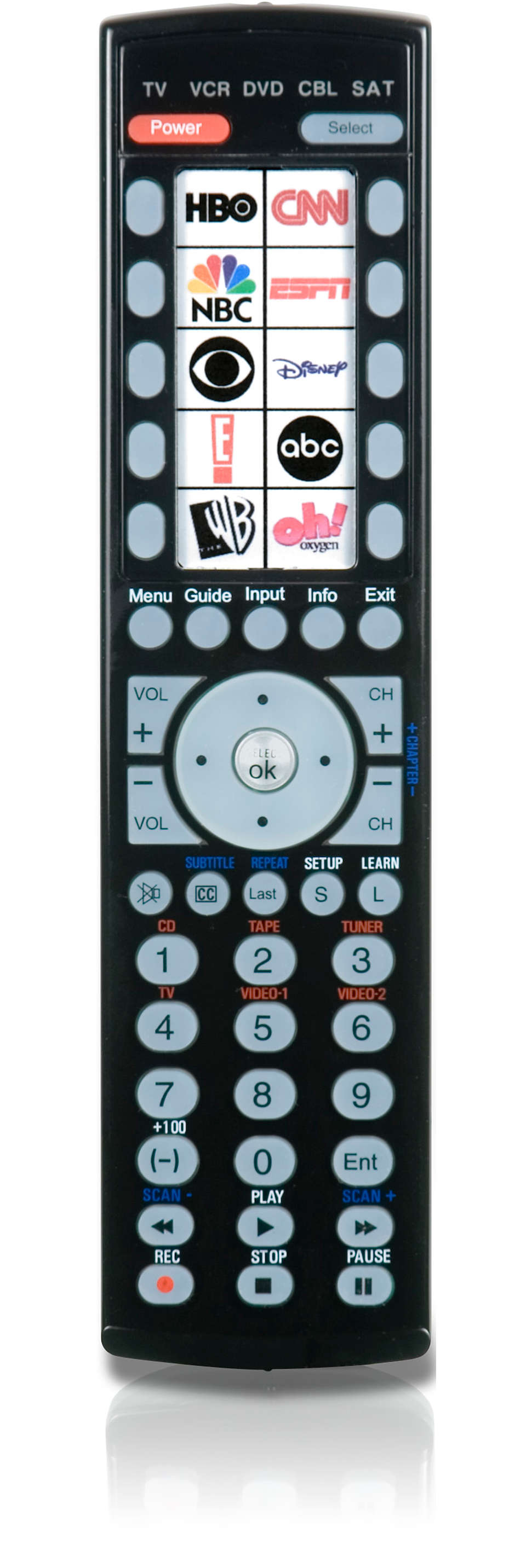 10 sticker icon remote control