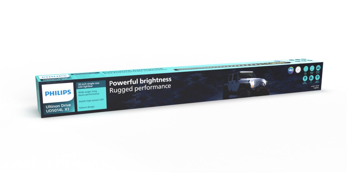 Ultinon Drive 5014L 30 Single Row LED Lightbar LUMUD5014LX1/50